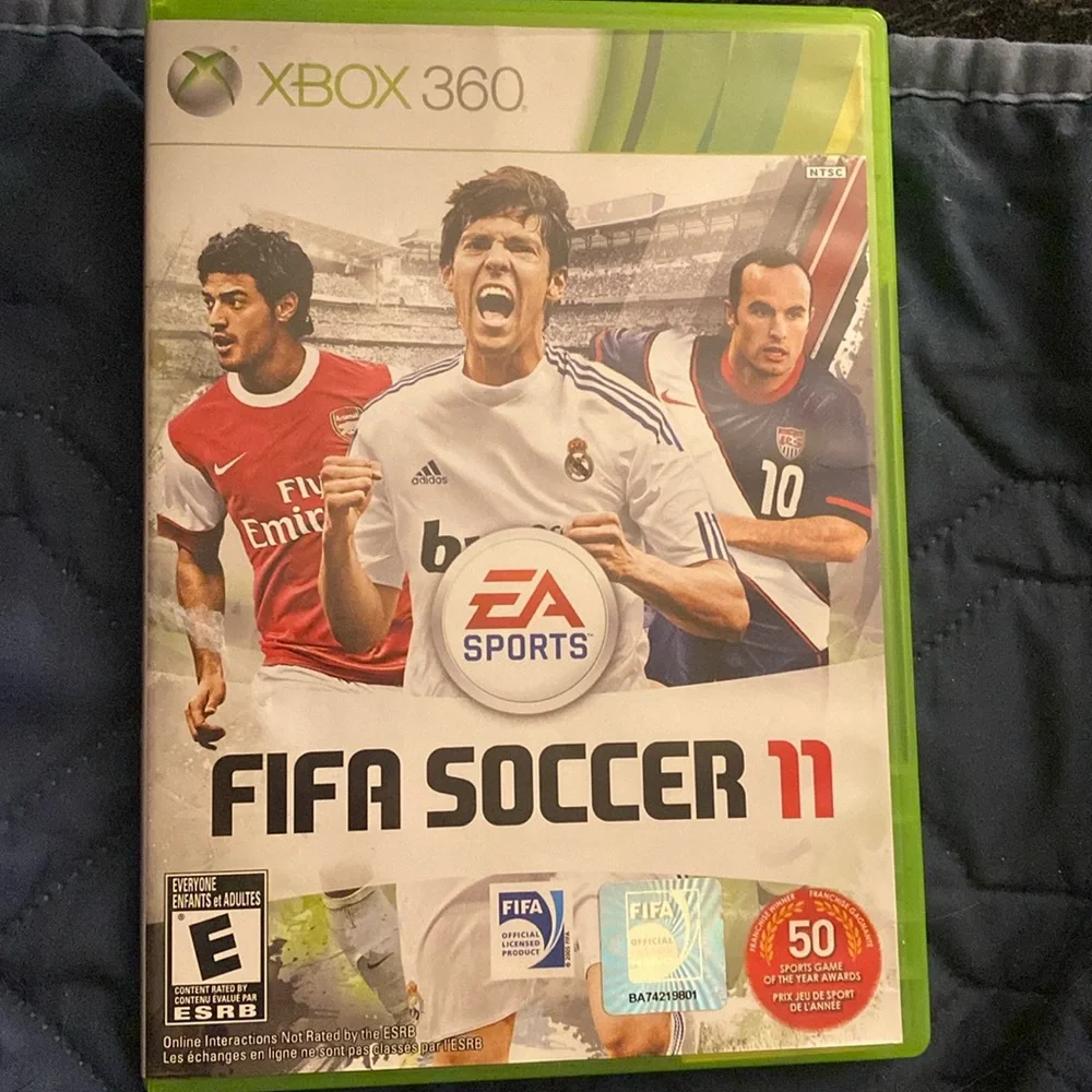 FIFA Soccer 11 - Xbox 360 EA Sports Video Game EUC